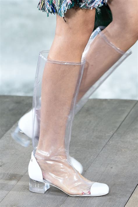 chanel clear plastic shoes|Chanel shoes official website.